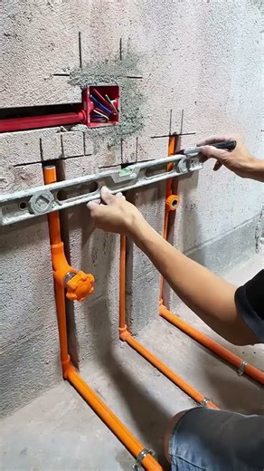 Electrical Conduit Installation in Wall Channels