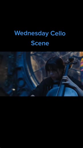 Wednesday Cello Scene#wednesday #cello #addamsfamily #netflix #emotional #music #musik #love #black #fy #fyp