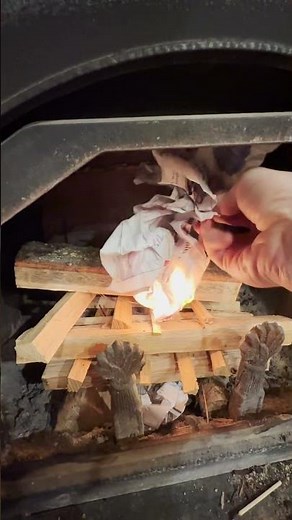 Starting a Chimney Draft