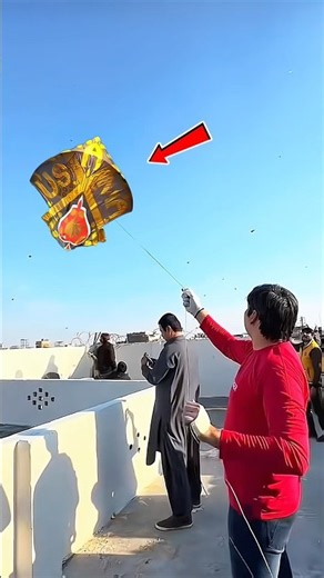 Beautiful Kite Flying 🔥😱 #kite #kiteflying #kiteground #viralvideo #shorts