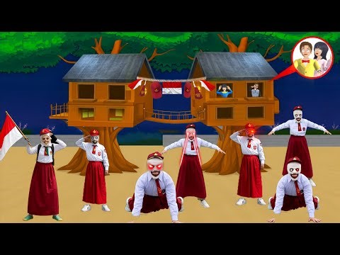 Yuta Mio buat RUMAH POHON aman ANAK SD UPACARA BERD4RAH menculik beby celine😱|sakuraschoolsimulator