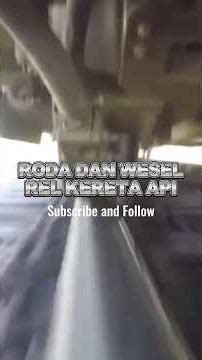 Penting, Peran Wesel Rel Kereta Api #keretaapiindonesia