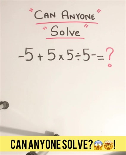 Can Anyone Solve?Math challange😱🤯!#math#student#mathematics #foryoupage#Trending