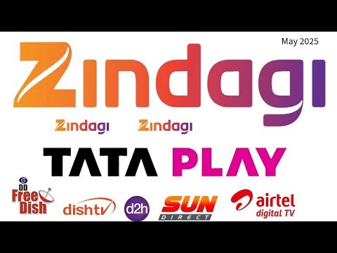 ZEE ZINDAGI CHANNEL AVAILABLE ON TATA PLAY || ZINDAGI CHANNEL TATA PLAY AIRTEL DTH DISH TV May 2025