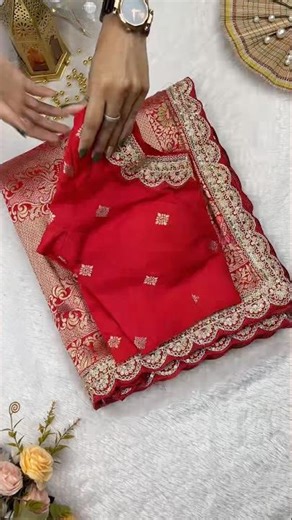 Orignal BANARASI Dola Silk Saree | pure Resham Thred Work | Book Order DM WhatsApp : +91 94847 60990