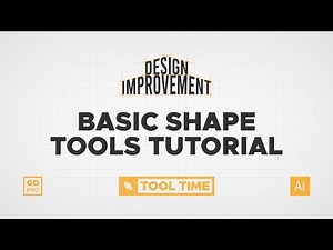 How the Basic Shape Tools Work • Adobe Illustrator Tutorial