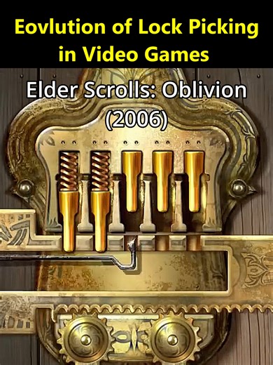 Evolution of Lockpicking in Videogames (1998-2023) #comparison #thief #fallout #oblivion #lockpicking #kcd #kingdomcomedeliverance #dyinglight #sleepingdogs