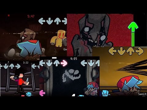 BROKEN REALITY V4 - FULL WEEK - NEW SONGS - Backrooms mods - FNFMOD