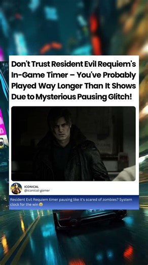 Don't Trust Resident Evil Requiem's In-Game Timer – You've Probably Played Way Longer Than It Shows