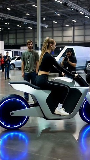Next-Gen One-Wheel Electric Motorcycle Unveiled! 🚀⚡ #FutureTech #ElectricMotorcycle #Innovation”