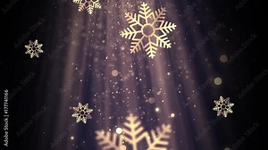 Seamlessly looped animation High Quality animation works with all Editing Programs Simply Loop it for any duration Suitable for Christmas, New Year Winter Holidays and Celebrations