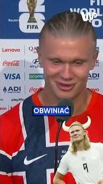 "Możecie mnie winić tylko za to, że pojawiłem się dopiero teraz"😂 Haaland rozbroił wszystkich 🇳🇴