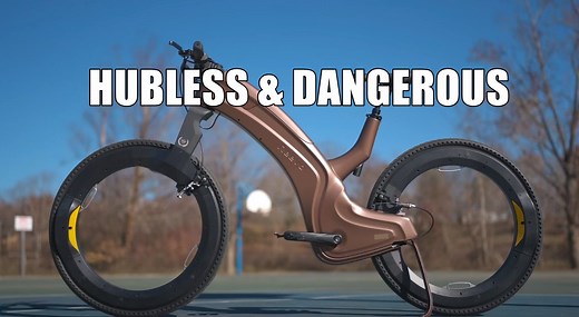 It Took $6.7 Million to Build the World's Worst e-Bike: Hubless, Over-Engineered, Unsafe