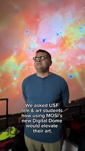MOSI and the University of South Florida have joined forces for an exciting partnership! Through a grant with Bloomberg Philanthropies, USF students will now be able to create their own massive, 8-story-tall movies and presentations inside MOSI’s new Digital Dome Theatre and Planetarium. Students with a creative focus—like film and art students—will be able to create enormous 360-degree movies that can be shown in planetariums around the world. Medical students, engineers, teachers, scientists, 