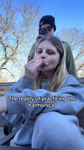Freestyling the harmonica. No tabs as im messing around, but ill look into them if this riff is enjoyed. ❤️❤️ #harmonica #riff #fyp #fypシ #harmonicaplayer