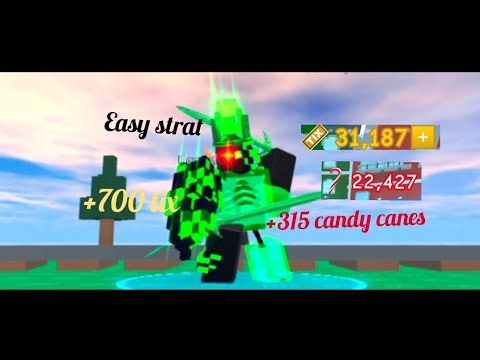 EASY 4X4X4X4 STRAT FOR TIX AND CANDY CANES MAKING| RETRO TOWER DEFENSE ROBLOX