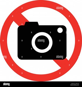 Stop and camera icon. Editable vector Stock Vector Image & Art - Alamy