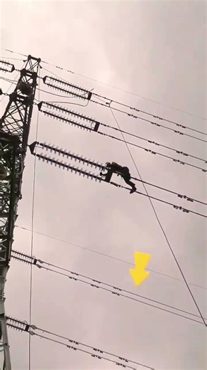 viral high voltage transmission tower line construction project 😮😮😮