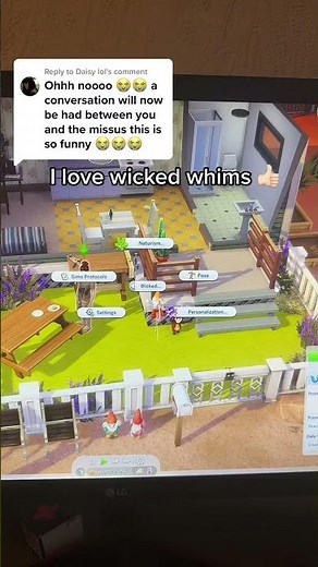 Wicked Whims is awesome! #sims #thesims #thesims4 #thesims4gameplay