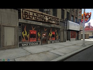 Liberty City Fivem - Tatoo Shop Pack X5 Interior-MLO