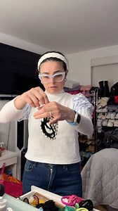 Este es el cajón donde organizo todas mis ligas, pulseras y aretes #fblifestyle | Violeta Isfel