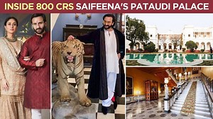 Do you know Saif Ali Khan is the only Indian celebrity who has got a palace for himself? Known as the Pataudi Palace or Ibrahim Kothi, Saif, and Kareena Kapoor Khan's palace is located in the town of Pataudi in Haryana’s Gurgaon district. This rich property is worth Rs 800 crores. Take a tour of the palace in this video. | Bollywood Now