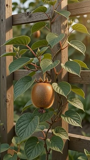 Nature's Magic: How a Kiwi Grows from Flower to Fruit! ✨