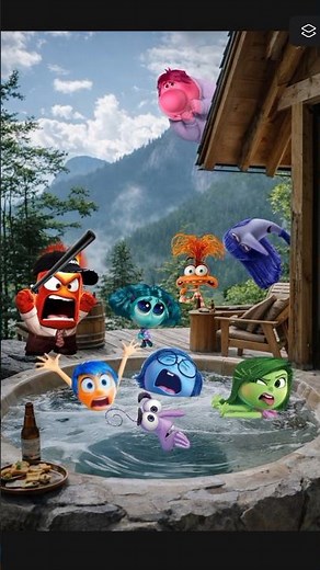 POV: Fear Lose Control on Vacation, anger furious 😭♨️ #anger #joy #insideout2