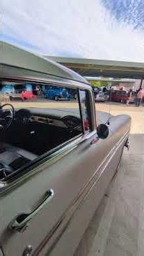 1956 Chevrolet Bel Air Two-Door Sedan (Matte Off-White)