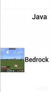 java vs Bedrock PvP #minecraft #javavsbedrock #gaming
