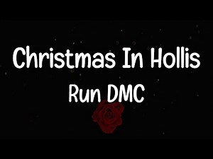 Run DMC - Christmas In Hollis (Lyrics) | It was December 24th on Hollis Ave in the dark