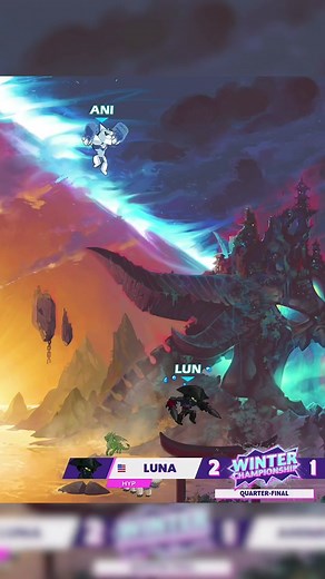 Luna vs Anime Brawlhalla Battle Highlights