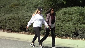 Heather Locklear looks chipper as she takes stroll with friend