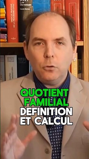 Le Quotient Familial expliqué en 60 secondes