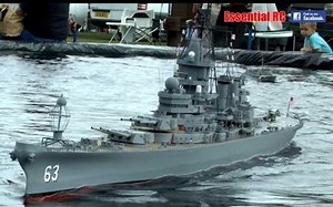 大比例RC军舰，帅气