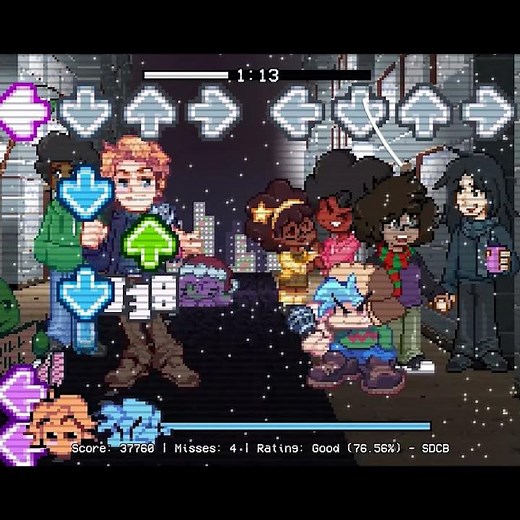 Friday Night Funkin' VS Holiday part 2 (FNF MOD) (Tankman, Mommy, Eddsworld,Senpai)#Shorts#VsHoliday