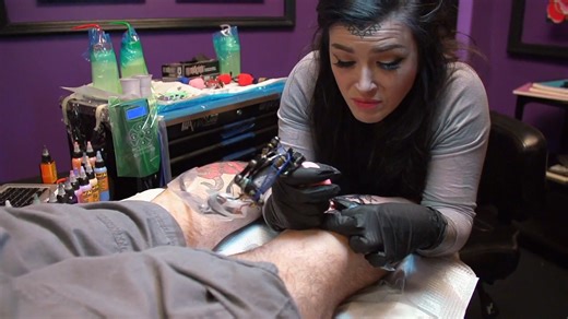 488K views · 10K reactions | Pinup tattoos are notoriously difficult, but despite very particular requests, difficult skin, and stubborn canvases, these Ink Master artists created pieces that impressed the judges. | Ink Master | Facebook