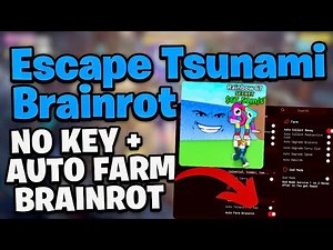 [NO KEY] Escape Tsunami For Brainrots Script (Roblox) | 🔥 INSTANT CARRY + AUTO FARM BRAINROTS