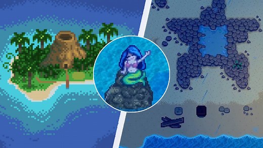 How To Solve The Ginger Island Mermaid Puzzle In Stardew Valley