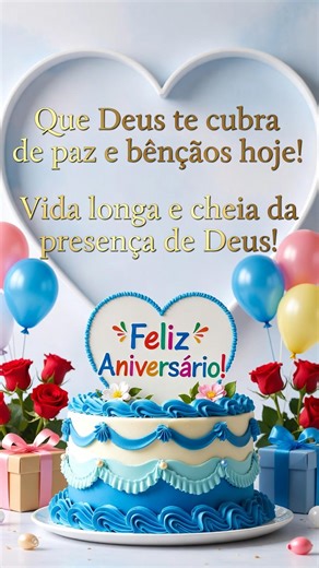 Feliz Aniversário, parabéns pra você. #Parabens #parabenspravoce #FelizAniversario #paravoce | Mensagem de Aniversário