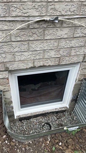 How to install basement egress window