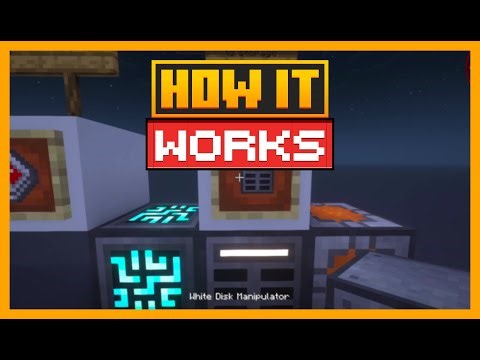 HOW THE DISK MANIPULATOR WORKS IN REFINED STORAGE MINECRAFT