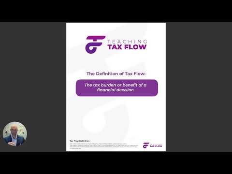 Law #1 - Tax Flow vs. Cash Flow
