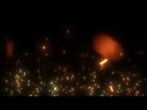 [フリー素材/FreeFootage] 火の粉エフェクト / Sparkle effect [4K/60fps]