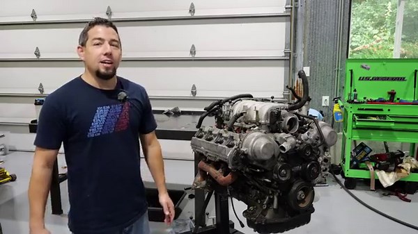 Actually, You CAN'T Make It! DESTROYED Lexus SC430 3UZ-FE 4.3L V8 Engine Teardown