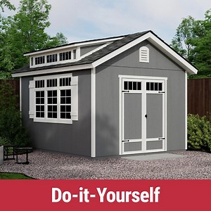 Reviews for Handy Home Products Do-it Yourself Windemere 10 ft. x 12 ft. Deluxe Multi-purpose Wood Shed with Smartside and operable window (120 sq. ft.) | Pg 2 - The Home Depot