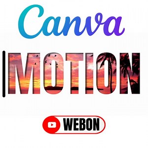 Dynamic Animated Text Slide Design in Canva | Canva Tutorials