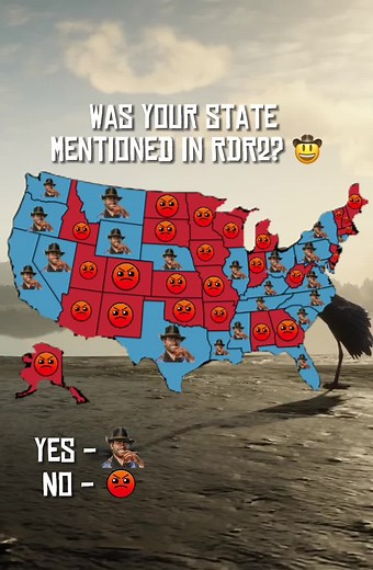 Exploring US States in Red Dead Redemption 2