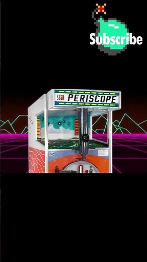1965 Sega Periscope Torpedo Launcher Arcade Game #gaming #arcade #arcadegames #videogames #history