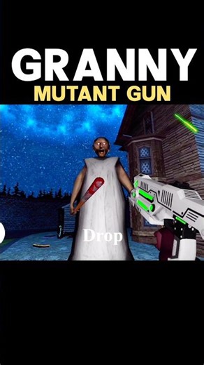Granny 3 Remake :)👉📈 Mutant Gun☠️ #shorts #granny